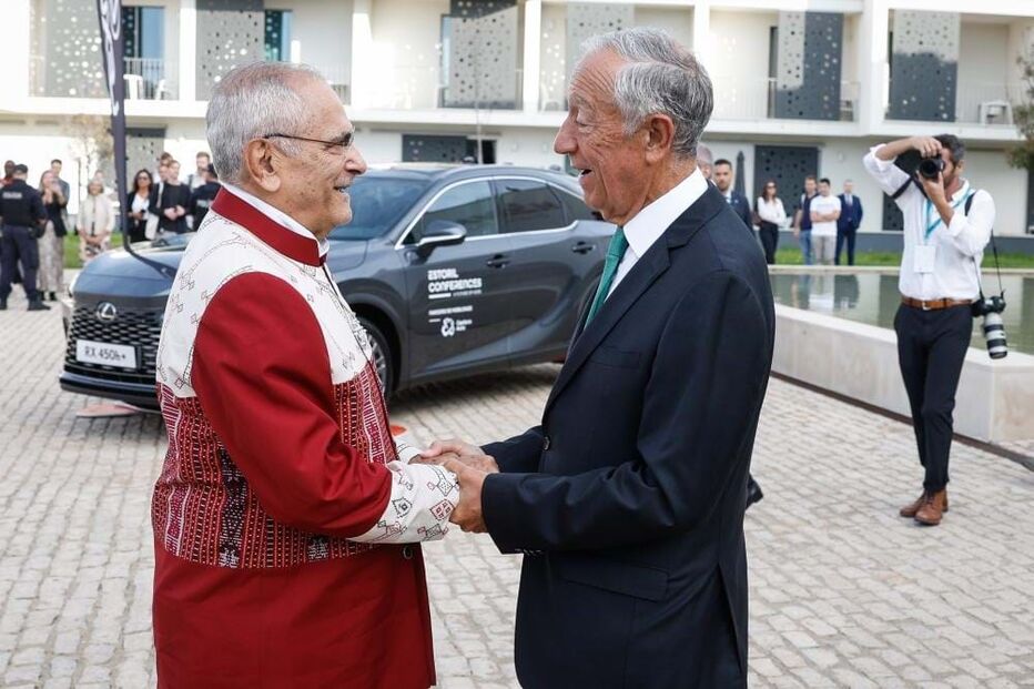 Marcelo Rebelo de Sousa com Ramos-Horta
