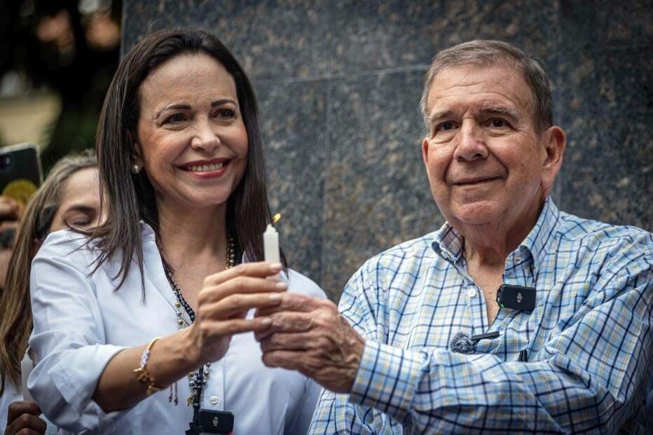 María Corina Machado e Edmundo González 