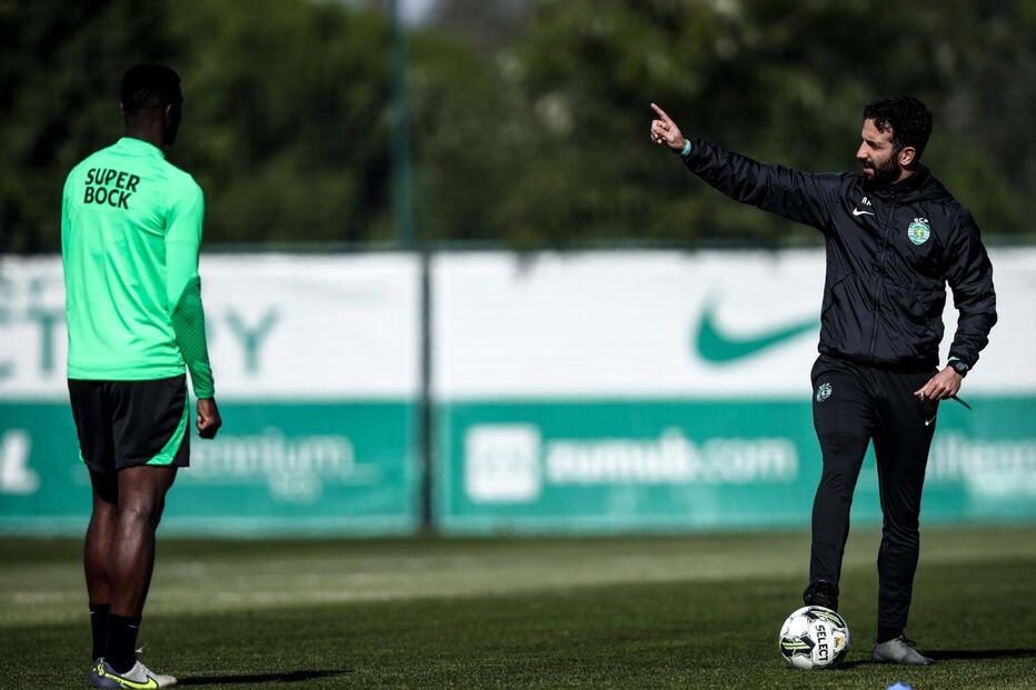 Rúben Amorim e Ousmane Diomande