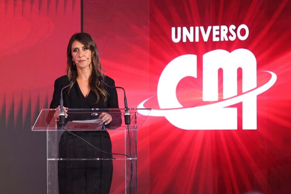 Sara Carrilho durante apresentação da Rádio do Correio da Manhã