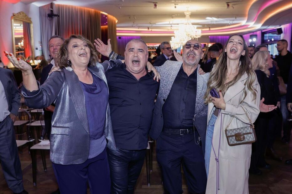 Maya, Toy, Rui Oliveira e Ágata Rodrigues durante apresentação da Rádio do Correio da Manhã