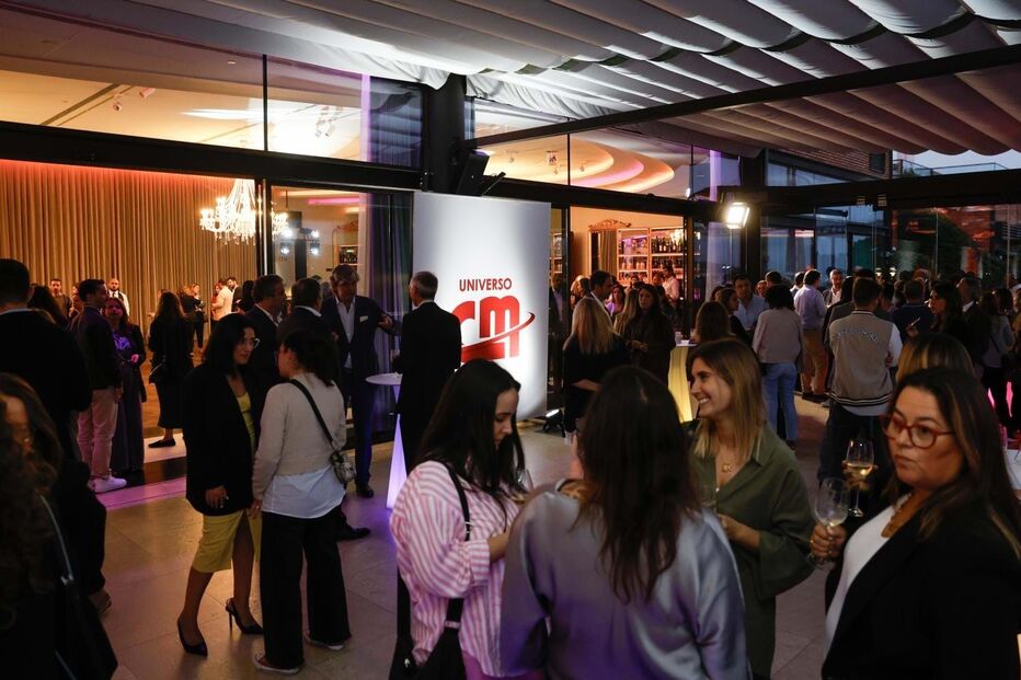 Evento da apresentação da Rádio do Correio da Manhã