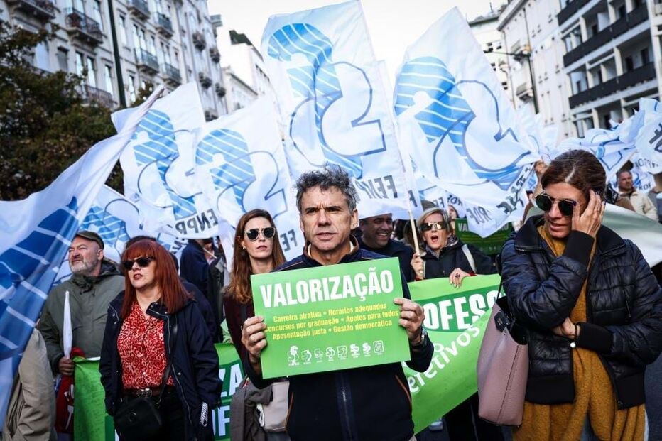 Manifestação da Frente Comum