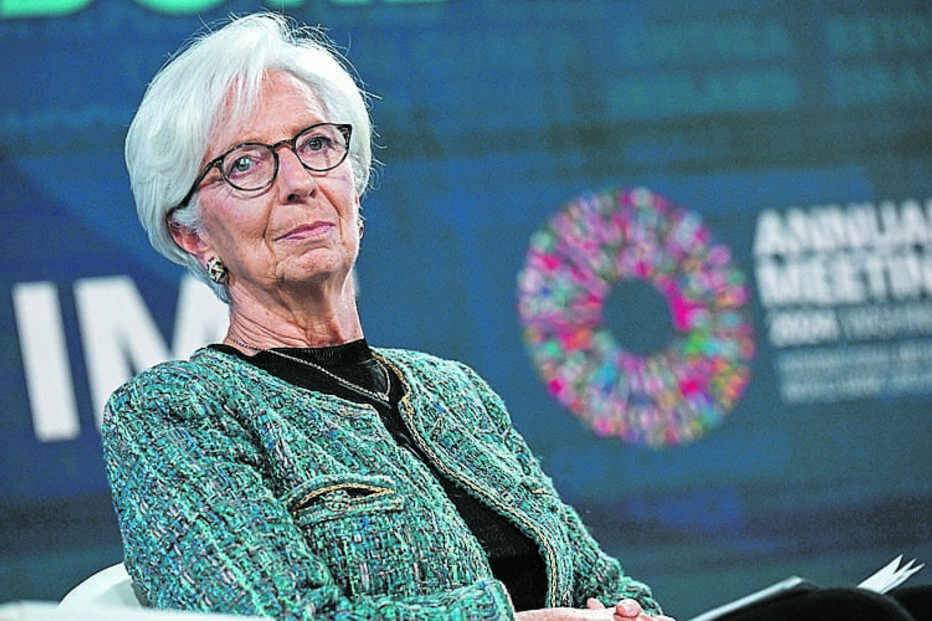 Christine Lagarde está à frente do Banco Central Europeu