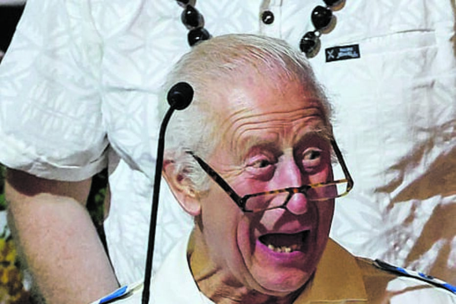 Monarca de 75 anos bebeu kava