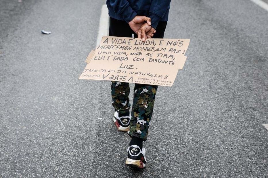 Milhares preenchem a Avenida da Liberdade a exigir justiça para Odair 