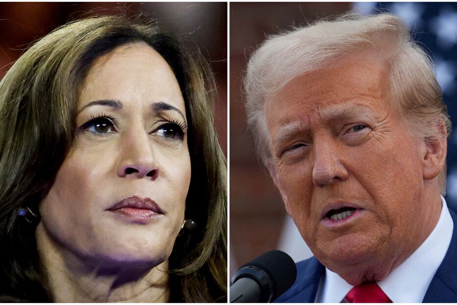 Kamala Harris e Donald Trump