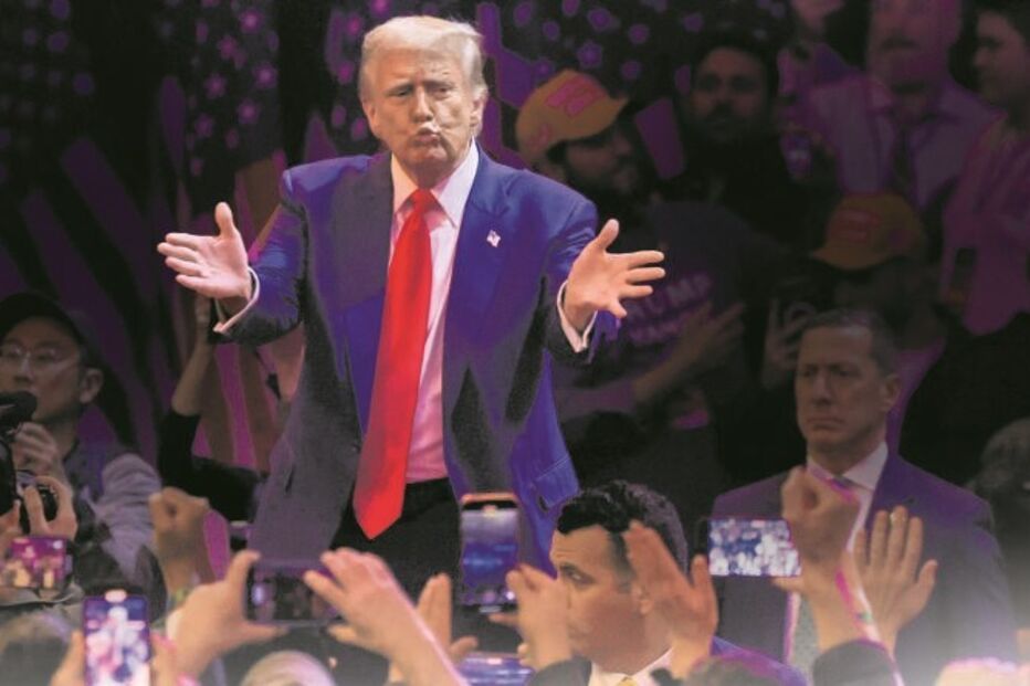 Trump juntou mais de 21 mil apoiantes no Madison Square Garden