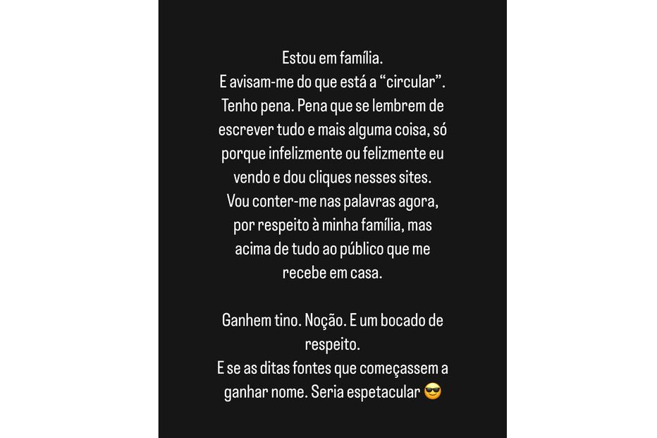 Fanny Rodrigues quebra silêncio sobre saída da TVI