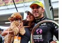 KIka Cerqueira Gomes e Pierre Gasly