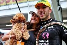 KIka Cerqueira Gomes e Pierre Gasly