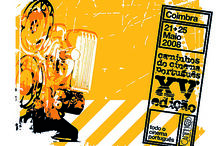 Alguns cartazes dos 30 anos do festival de Coimbra, que tem destacado sempre o papel da cinematografia portuguesa