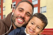 Cláudio Viana e o filho