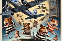 Os hamsters invadiram um avião da TAP e a Internet não perdoou