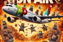 Os hamsters invadiram um avião da TAP e a Internet não perdoou