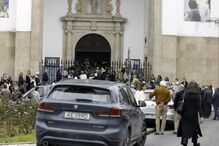Funeral do bebé Vicente, neto do cavaleiro Ribeiro Telles 