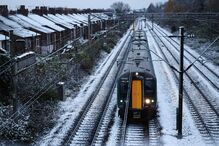 Neve cobriu de branco o Reino Unido
