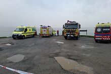 Homem cai em zona rochosa em Vila Nova de Gaia