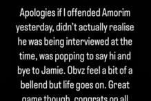 Ed Sheeran reagiu no Instagram