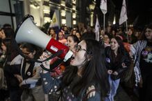 Marcha pelo fim da violência contra as mulheres, em Lisboa