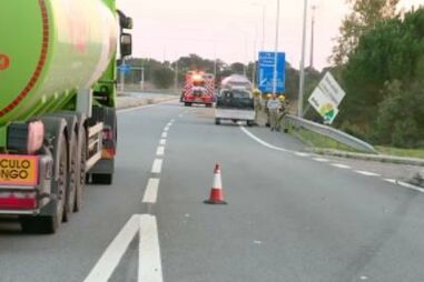 Despiste de camião de combustível leva a derrame em Vendas Novas

