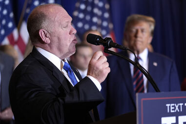 Tom Homan e Donald Trump
