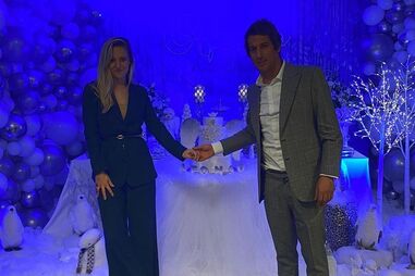Fábio Coentrão e a mulher Andreia 