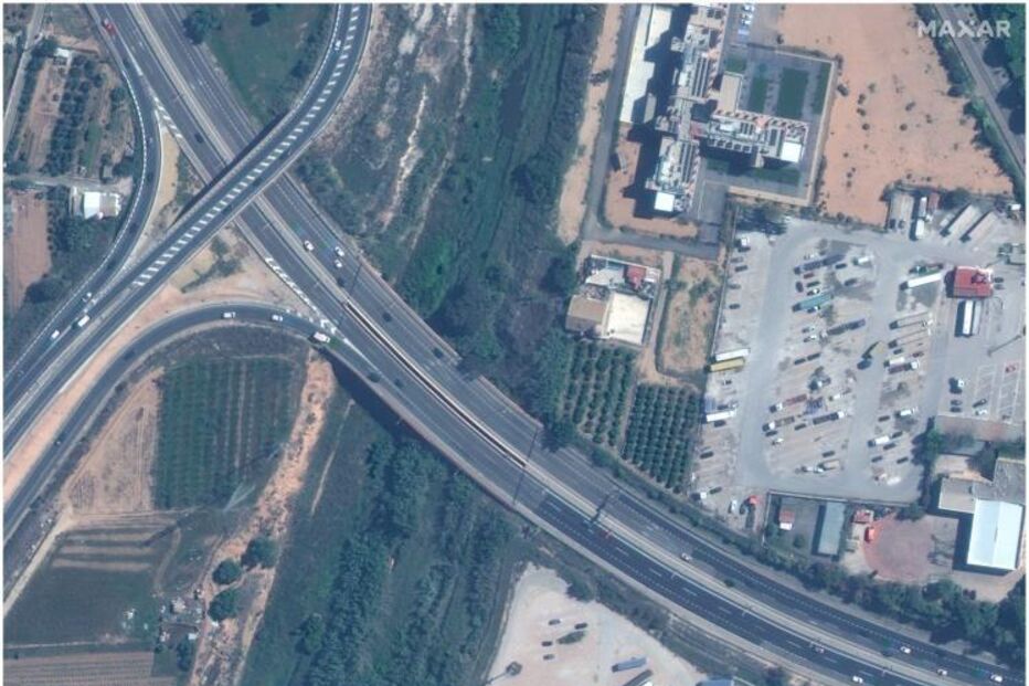 Imagens foram registadas nos dias 18 e 31 de outubro