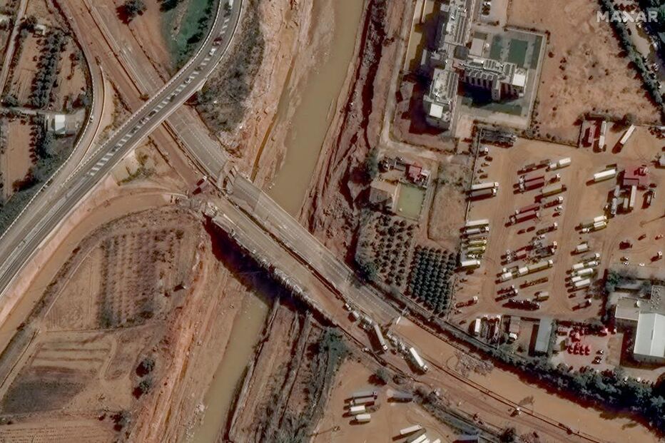 Imagens foram registadas nos dias 18 e 31 de outubro