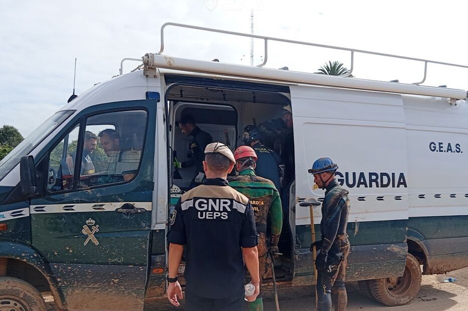 GNR envia equipa para catástrofe em Valência