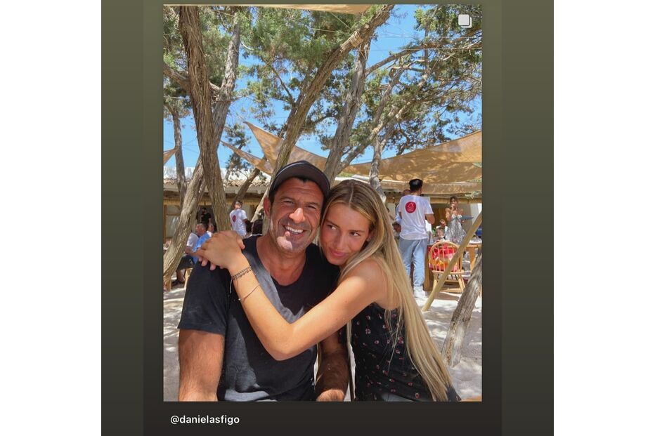 Daniela Figo assinala aniversário de Luís Figo
