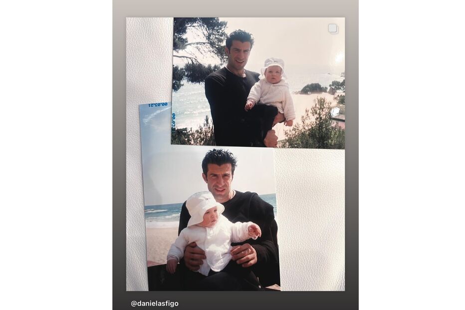Daniela Figo assinala aniversário de Luís Figo