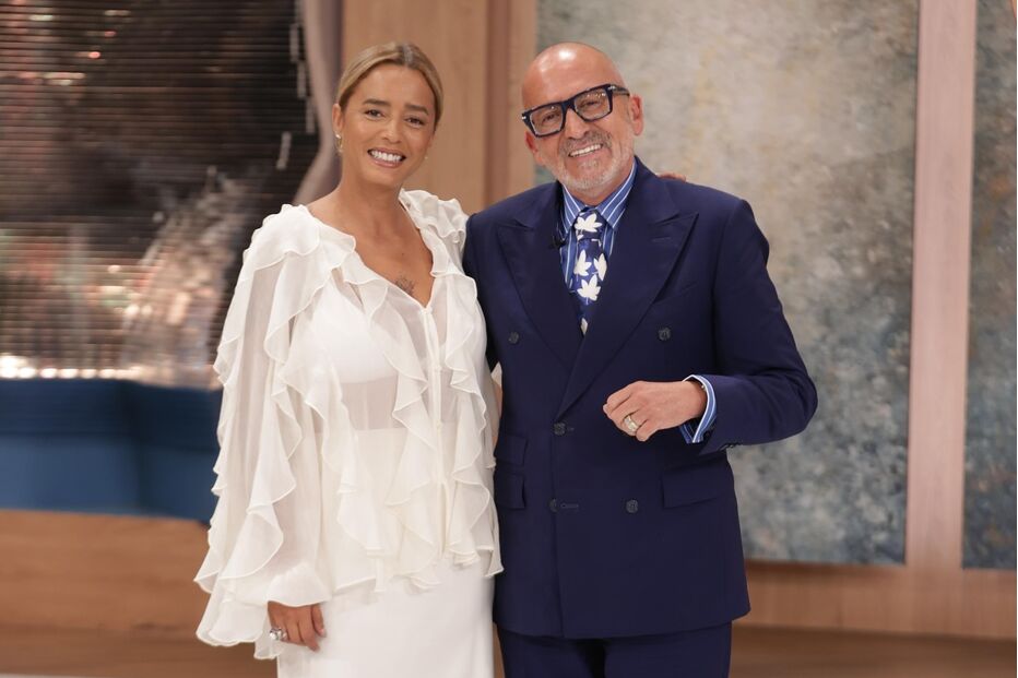 Liliana Almeida e Manuel Luís Goucha