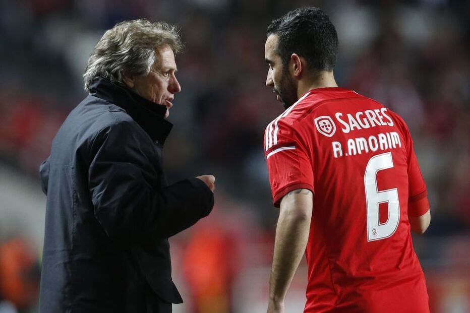 Jorge Jesus e Rúben Amorim na época 2014/2015