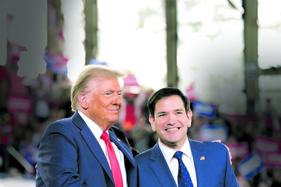 Trump com Marco Rubio