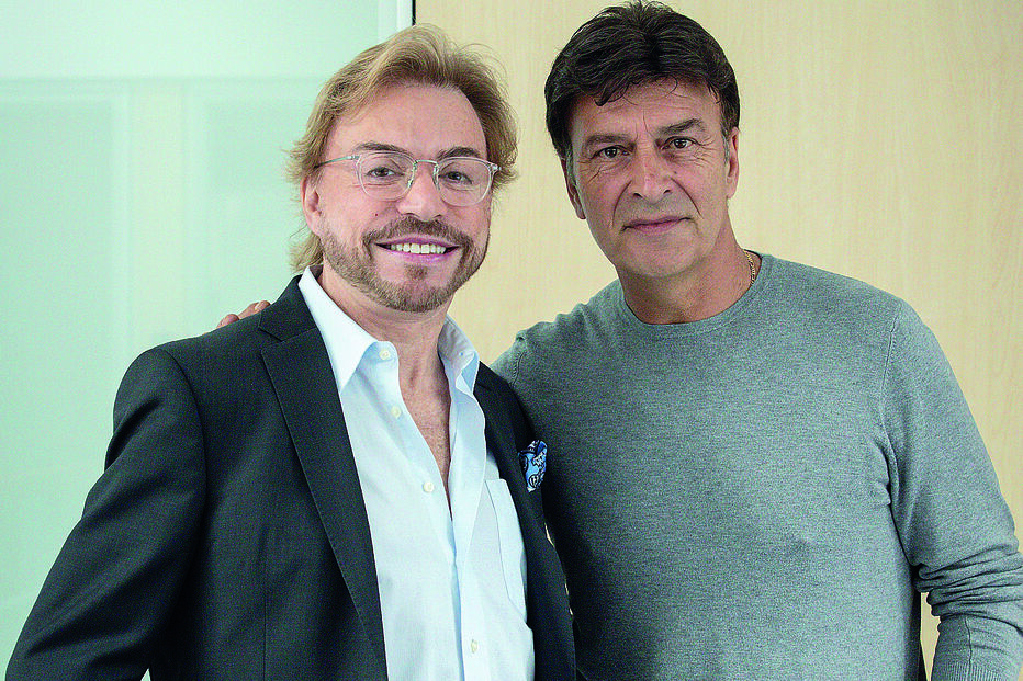 Tony Carreira com Duarte Siopa