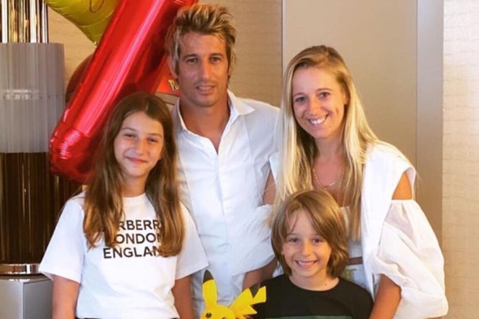 Fábio Coentrão com a família