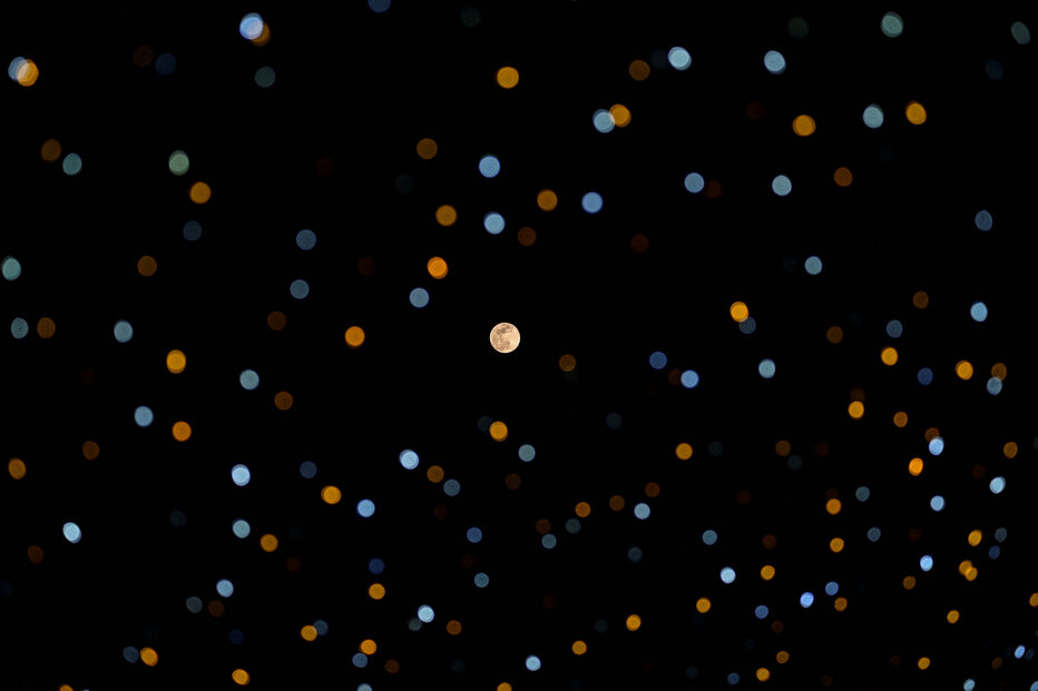 Superlua vista na Venezuela