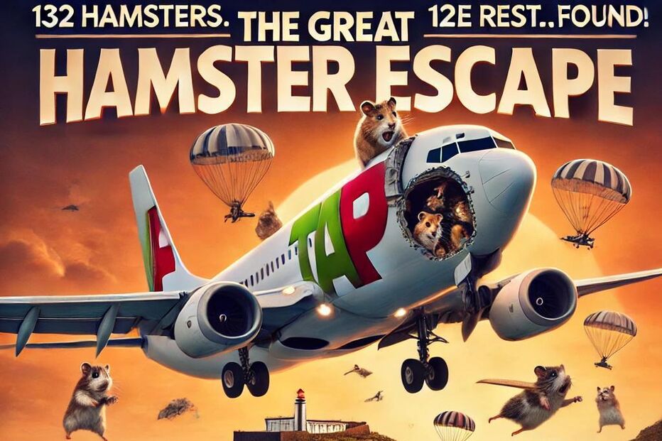 Os hamsters invadiram um avião da TAP e a Internet não perdoou