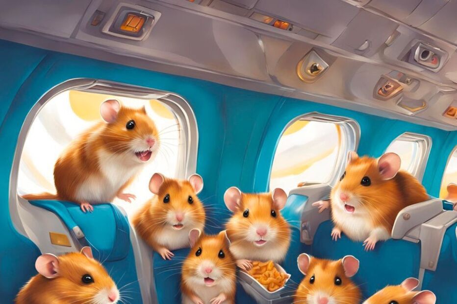 Os hamsters invadiram um avião da TAP e a Internet não perdoou