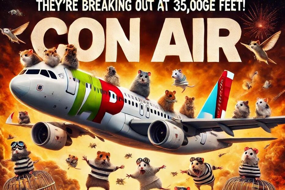 Os hamsters invadiram um avião da TAP e a Internet não perdoou
