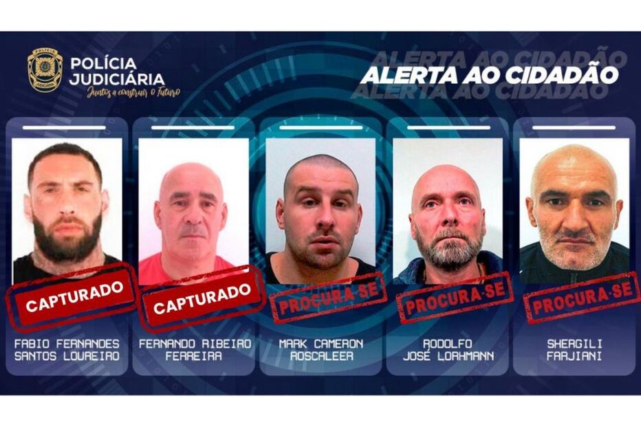 Reclusos evadidos da cadeia de Vale de Judeus. Dois já foram recapturados