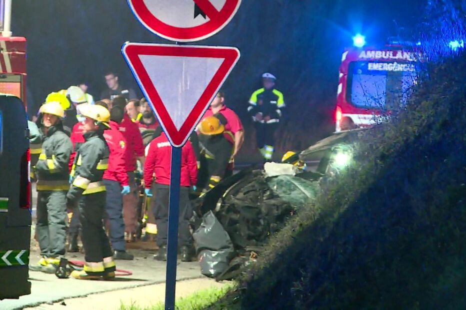 Cinco mortos em despiste seguido de colisão em Beja