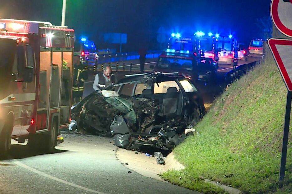Cinco mortos em despiste seguido de colisão em Beja