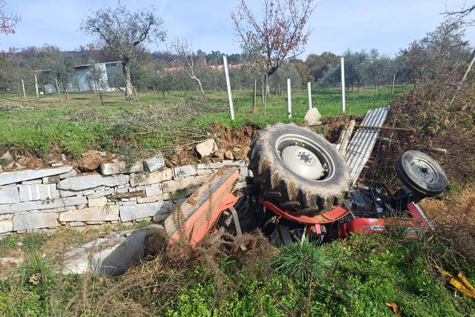 Acidente com trator fez uma vítima mortal em Penalva do Castelo