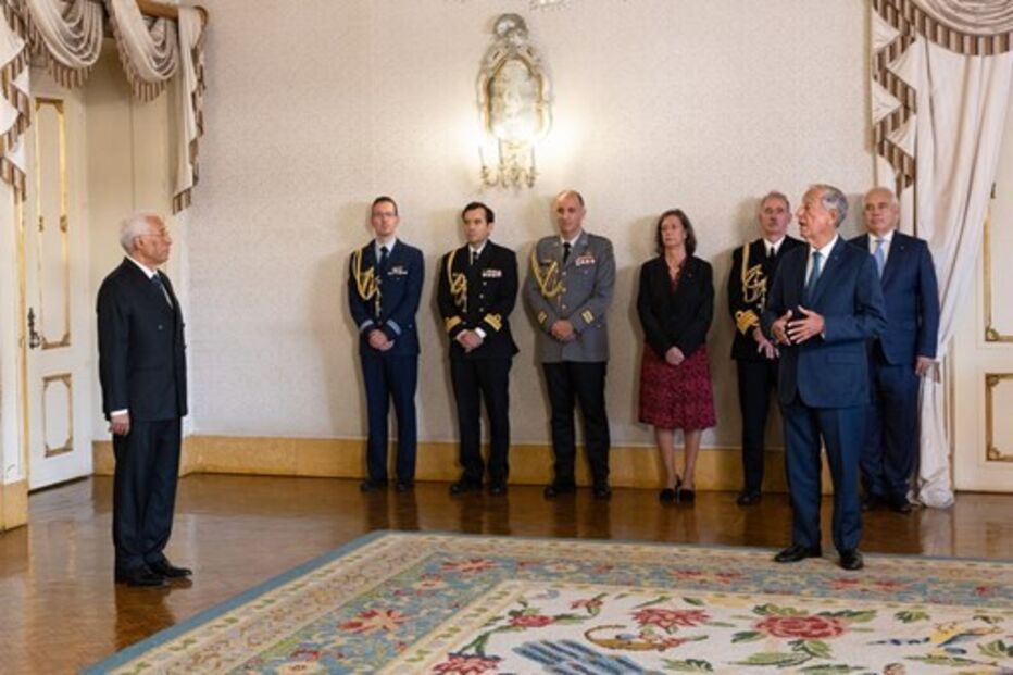 Marcelo condecorou António Costa com grã-cruz da Ordem Militar de Cristo