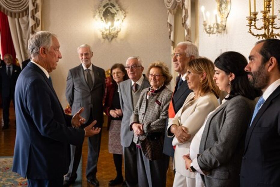 Marcelo condecorou António Costa com grã-cruz da Ordem Militar de Cristo