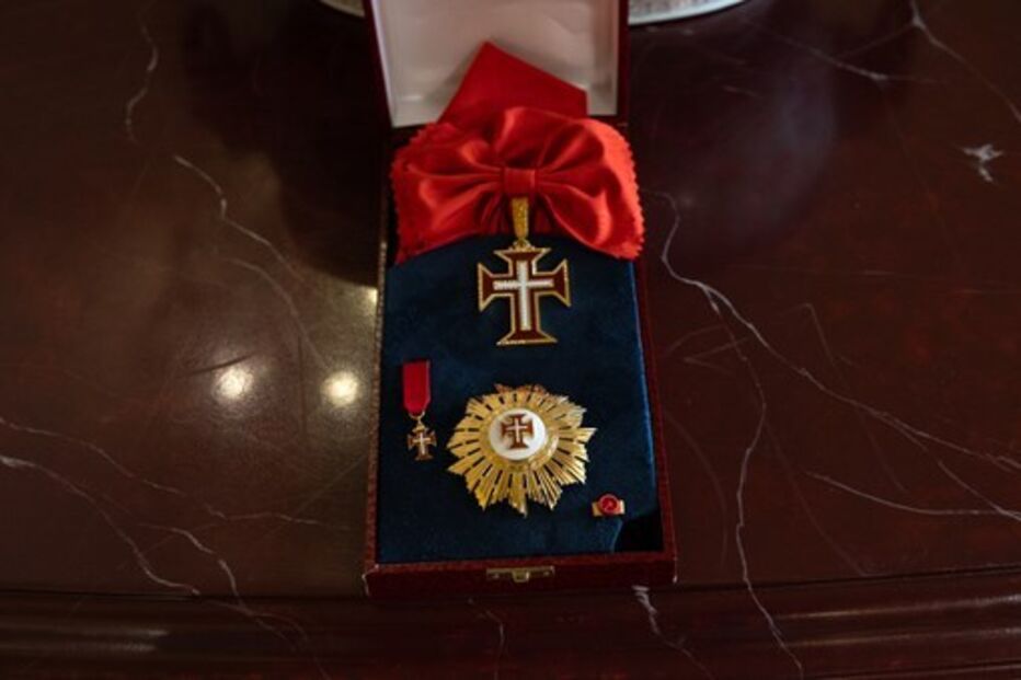 Marcelo condecorou António Costa com grã-cruz da Ordem Militar de Cristo