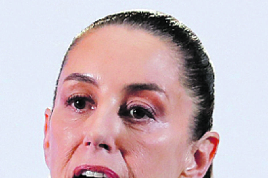 A Presidente mexicana, Claudia Sheinbaum 