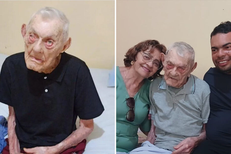 Brasileiro João Marinho Neto, de 112 anos 